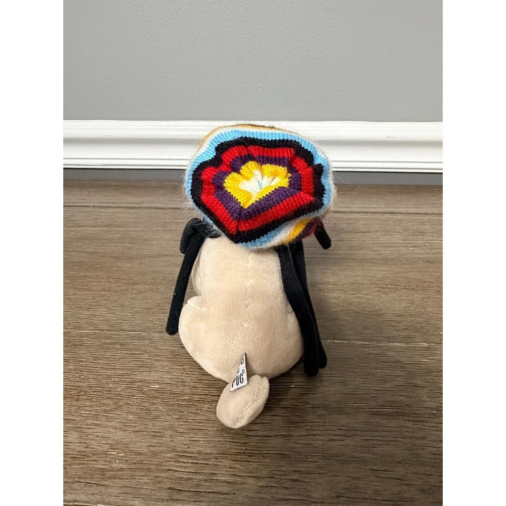 Kids Preferred Doug‎ the Pug Dog with Rasta Knit Beanie Plush